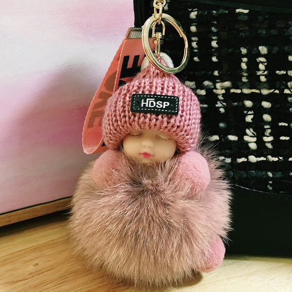 Plush Doll Keyring - Love Banner Edition