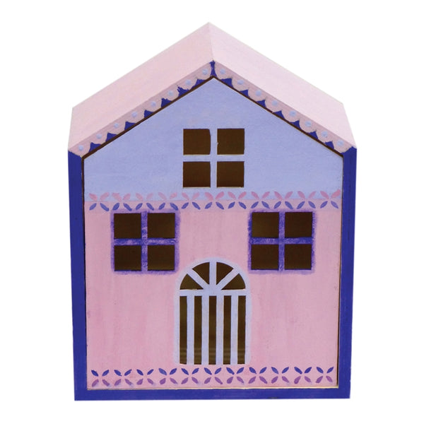 Wood House Storage Box
