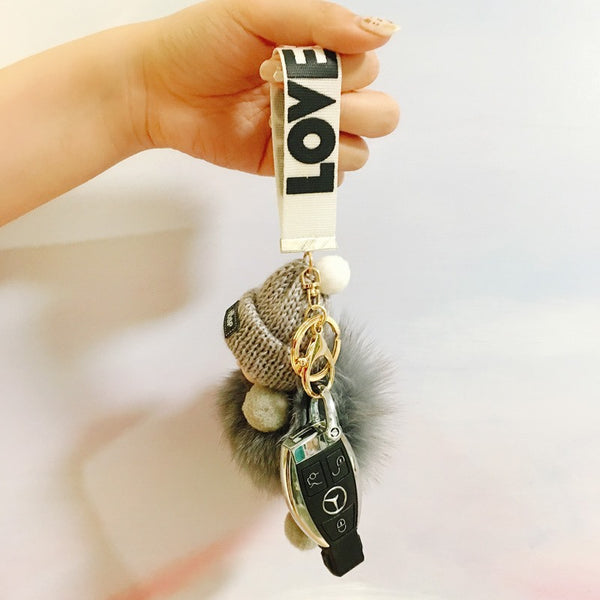 Plush Doll Keyring - Love Banner Edition