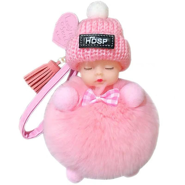 Plush Doll Key Chain - Love Heart Edition