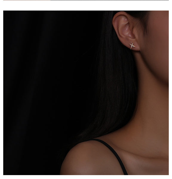 Asymmetrical Celestial Earring