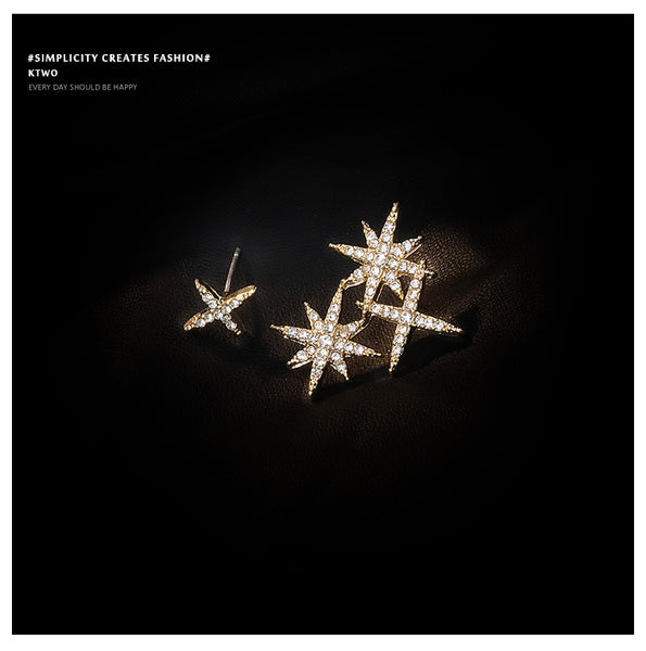 Asymmetrical Celestial Earring