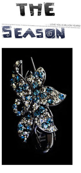 Korean version of duckbill clip hairpin - Jiurun Blue