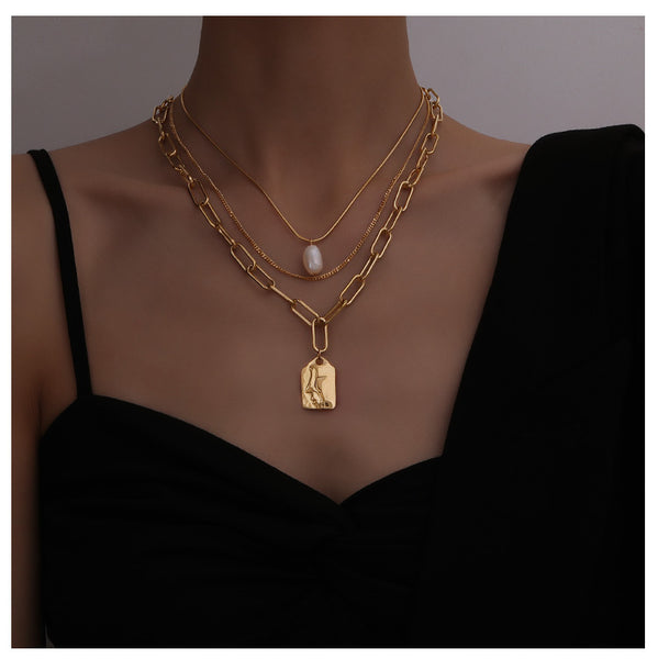 Pearl Layered Necklace