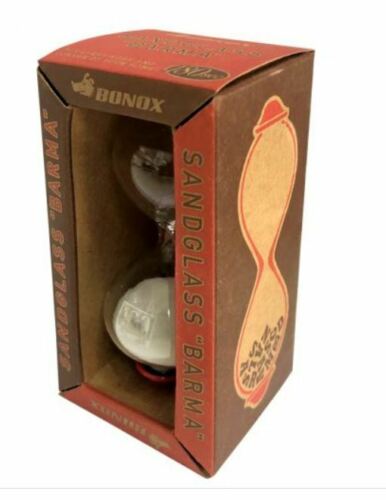 Magnetic Sandglass Kitchen Timer Red - 3 Minutes