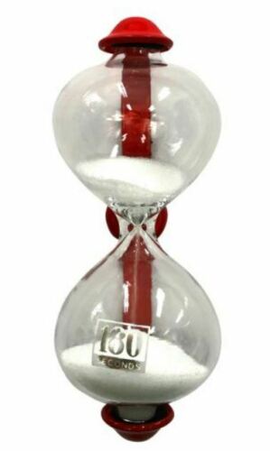 Magnetic Sandglass Kitchen Timer Red - 3 Minutes
